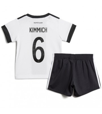 Germany Joshua Kimmich #6 Replica Home Stadium Kit for Kids World Cup 2022 Short Sleeve (+ pants)